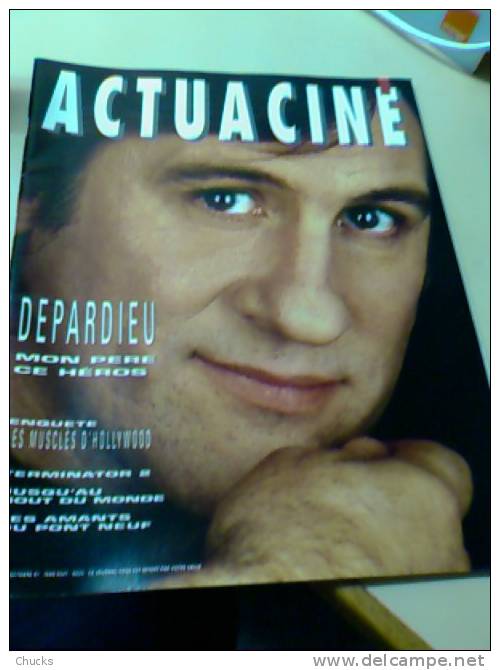 Magazine ACTUA CINE N°110 Couverture GERARD DEPARDIEU - Film