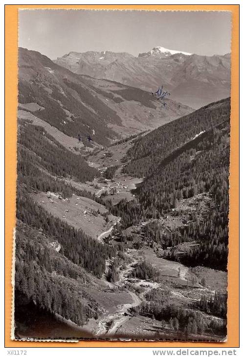 E458 Le Val D'Hérémence Et Le Wildhorn. Cachet Hérémence 1976 Vers Les Collons. Ed. Artag Versoix 2734 - Hérémence