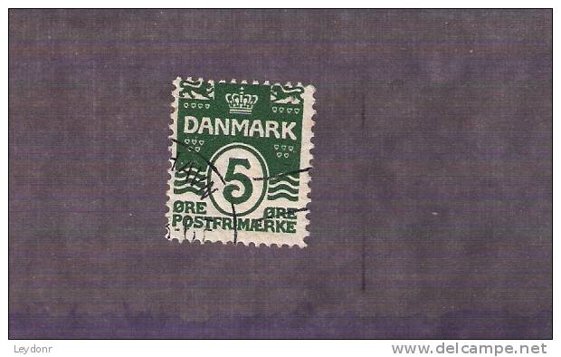 Denmark - Danmark - Scott # 61 - Oblitérés