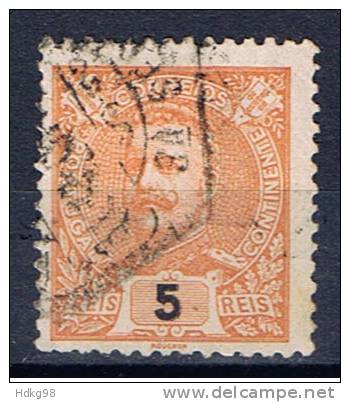 P Portugal 1895 Mi 125 Königsporträt - Used Stamps