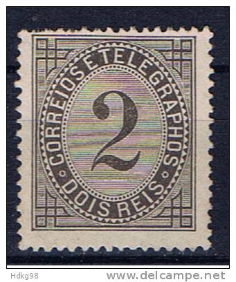 P Portugal 1884 Mi 598 OG Ziffernmarke - Used Stamps