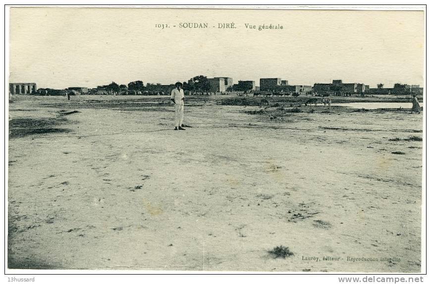 Carte Postale Ancienne Mali (ex Soudan) - Diré. Vue Générale - Mali