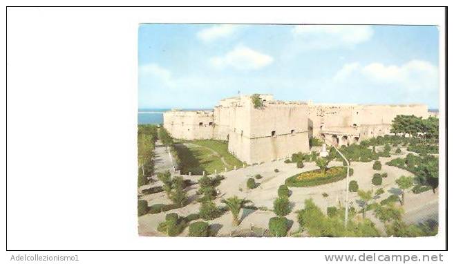 17369)cartolina Illustratoria  Barletta - Castello Svevo - Barletta