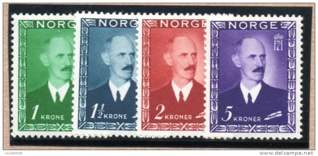 NORVEGE : TP N° 285/288 * - Unused Stamps