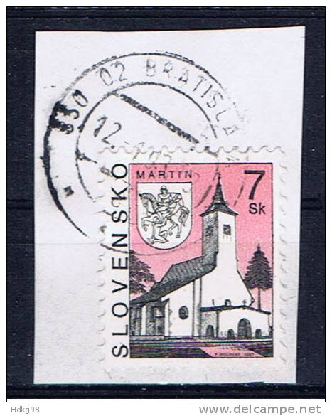 SK+ Slowakei 1995 Mi 284 - Used Stamps