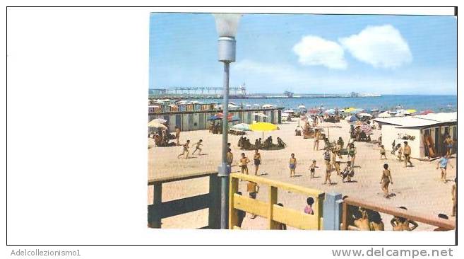 17385)cartolina Illustratoria  Barletta - Spiaggia Di Levante - Barletta