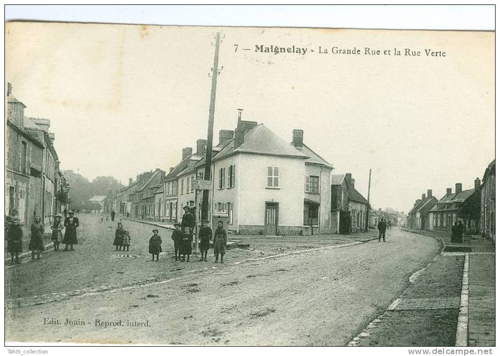 MAIGNELAY - La Grande Rue Et La Rue Verte - Maignelay Montigny