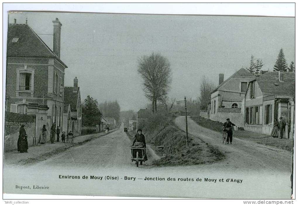 BURY - Jonction Des Routes De Mouy Et D'Angy - Mouy