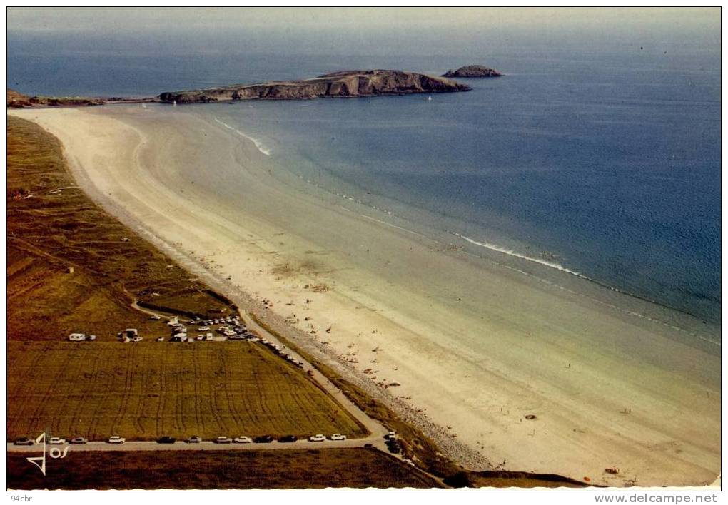 CPSMGF (29)  TELGRUC  (l Ile De L Aber) Et La Grande Plage Entre Treberon Et Telgruc - Fouesnant