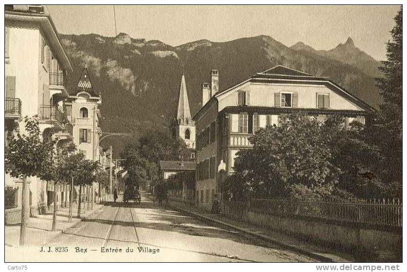 Suisse - Bex - Villas - Eglise - Bex