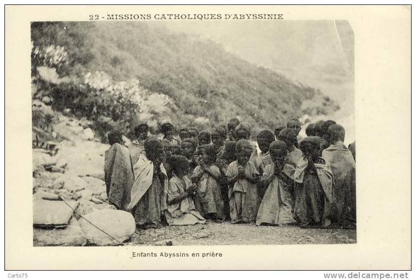 Ethiopie - Missions Catholiques Abyssinie - Religion - Enfants - Ethiopie