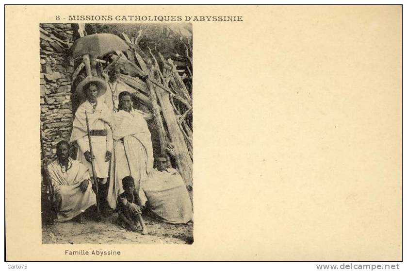 Ethiopie - Missions Catholiques Abyssinie - Famille - Ethiopie