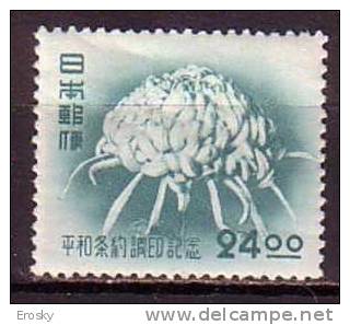 J2507 - JAPON JAPAN Yv N°487 ** CHRYSANTHEME - Unused Stamps
