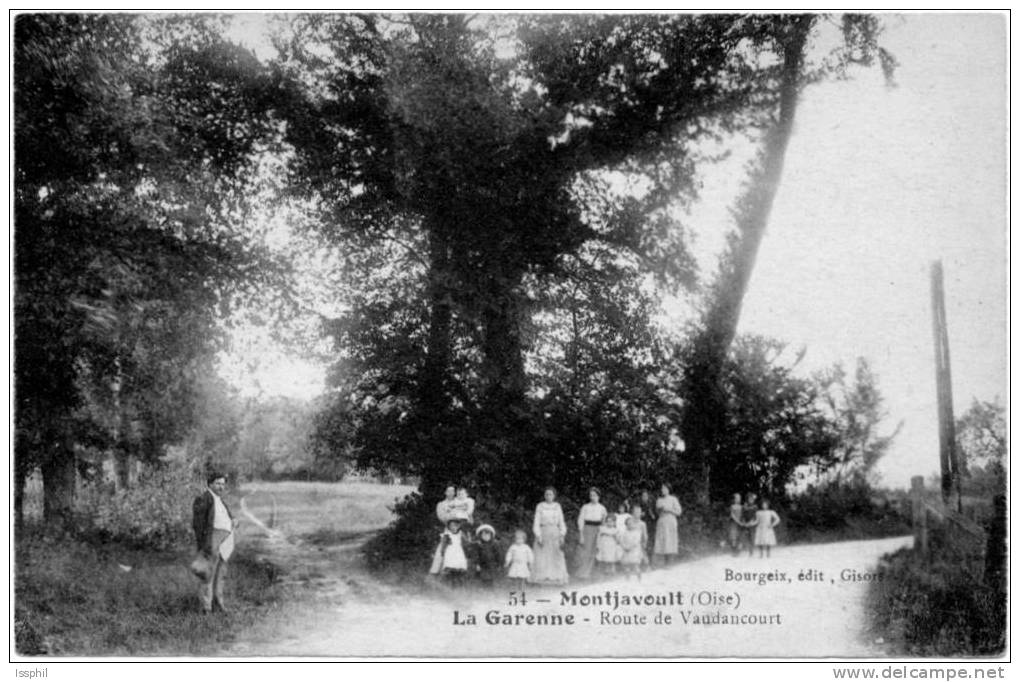 Montjavoult (Oise) - La Garenne - Route De Vaudancourt - Montjavoult