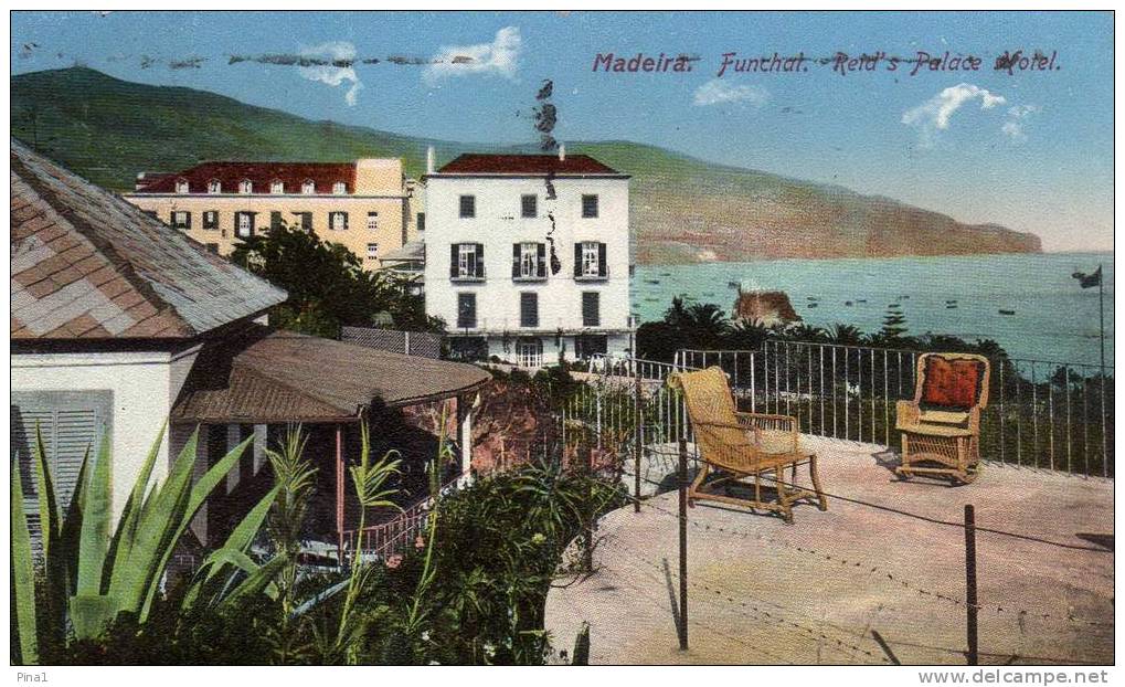 MADEIRA-RED,S PALAÇE HOTEL-FUNCHAL--MADEIRA - Madeira
