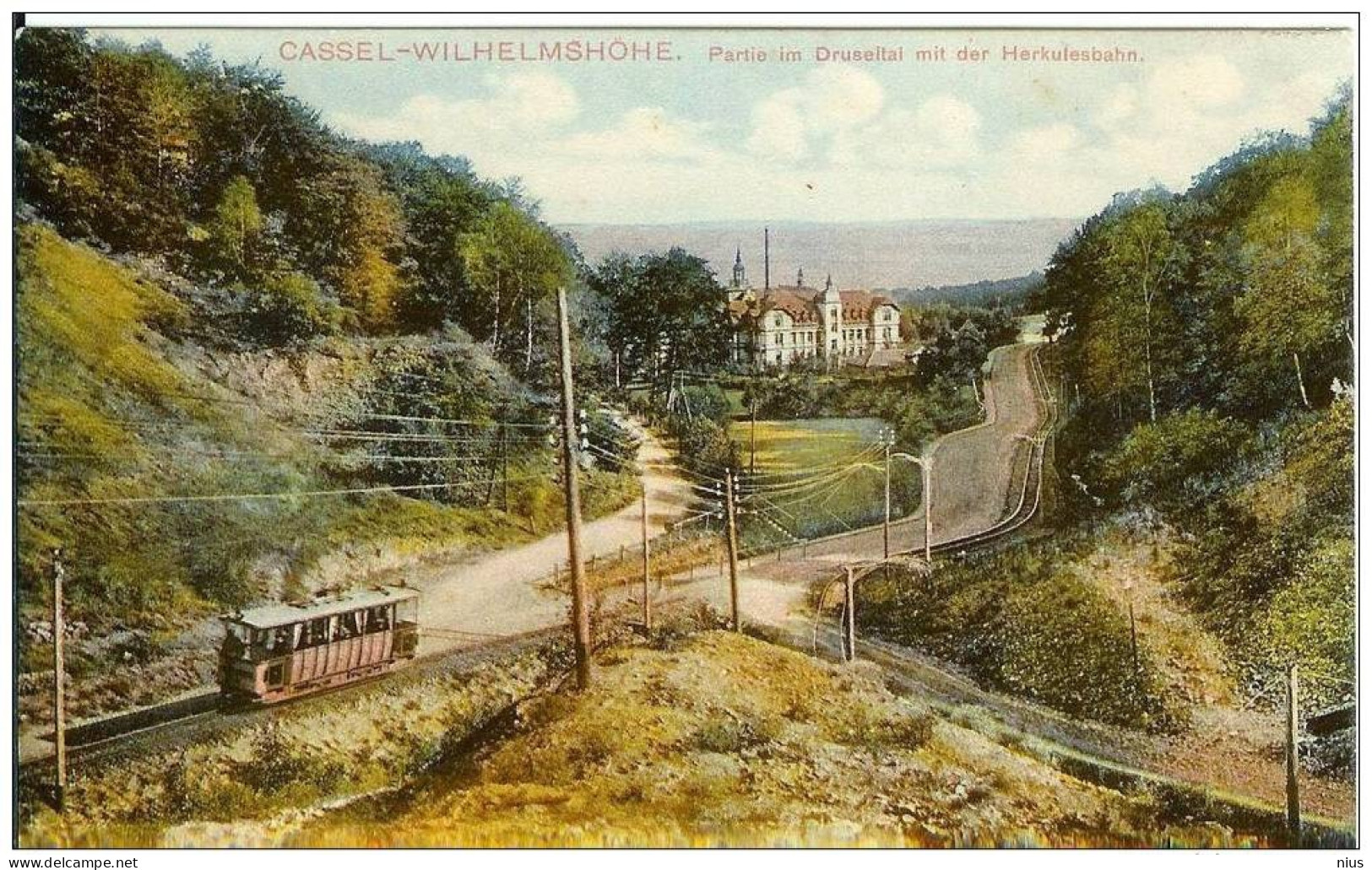 Germany Deutschland 1905 Alemagne Cassel Kassel Kassel-Wilhelmshohe Railway Rail Railroad Tram Train - Kassel