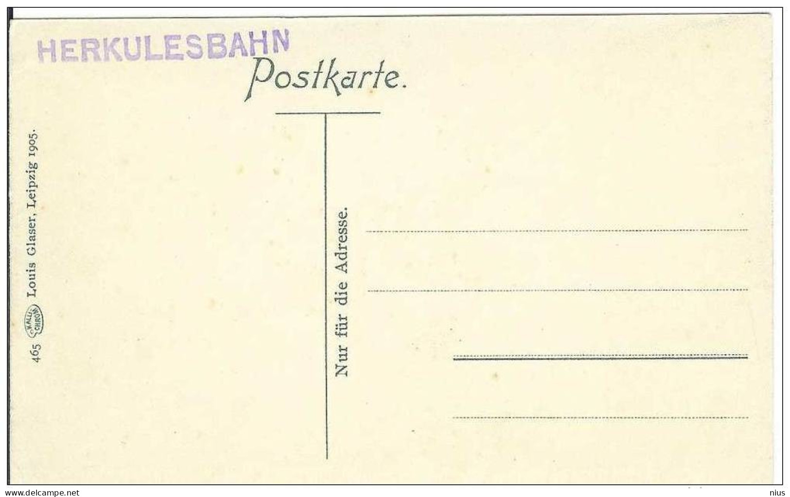 Germany Deutschland 1905 Alemagne Cassel Kassel Kassel-Wilhelmshohe Railway Rail Railroad Tram Train - Kassel