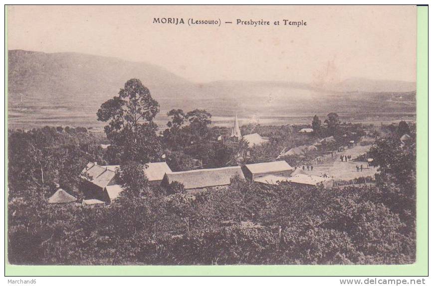 AFRIQUE.LESOTHO.MORIJA.PRESBYTERE ET TEMPLE - Lesotho