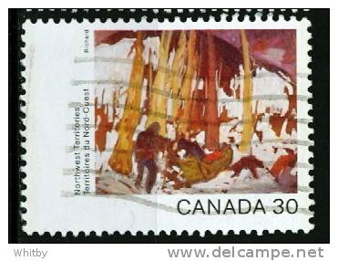 1982 30 Cent Canada Day Nortwest Territories Issue #958 - Oblitérés