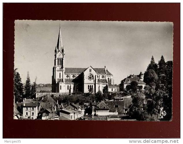 La Tour Du Pin Le Quartier Des Bruyères & L'église édit.tirages Modernes N° 6 Belle Cpsm - La Tour-du-Pin