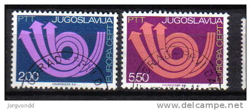 CEPT-1973-Jugoslawien-gest. - 1972
