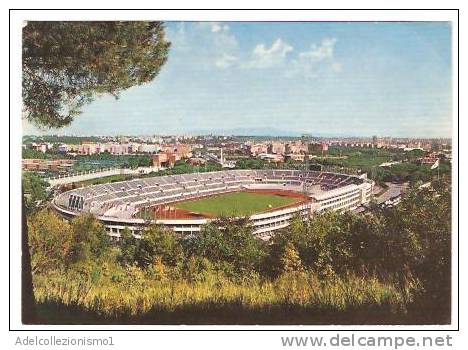 21839)cartolina Illustratoria Roma - Stadio Dei Centomila - Nuova - Estadios E Instalaciones Deportivas