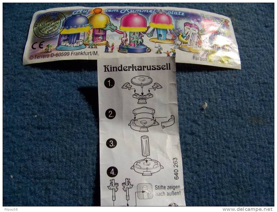 KINDER - BPZ Allemand Auf Dem Rummelplatz 640263 Kinderkarussell - Notices