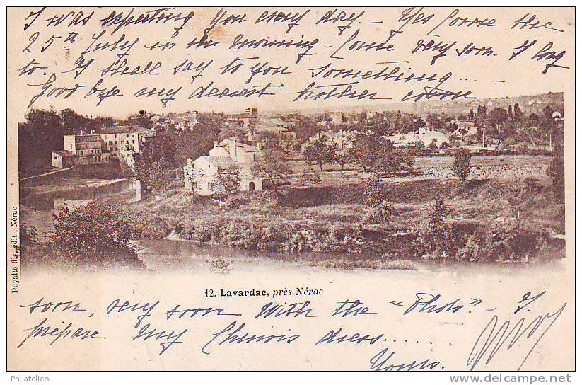 LAVARDAC  1903 - Lavardac