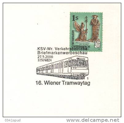 2000 Autriche Wien Tram  Tramway - Tramways