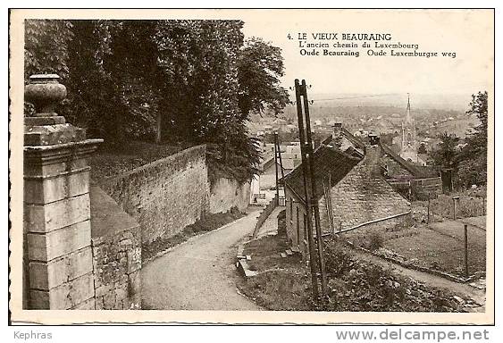 4. LE VIEUX BEAURAING : L'ancien Chemin Du Luxembourg - Editions " Arduenna " Cachet De La Poste 1957 - Beauraing