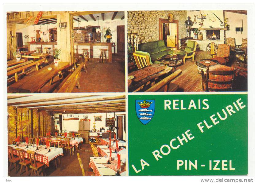 CHINY - PIN - IZEL - Hôtel Restaurant  "La Roche Fleurie" (1475)b - Chiny