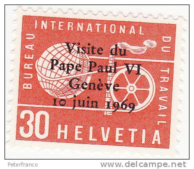 Visita Papa Paolo VI - 1969 (Nuovo) - Unused Stamps