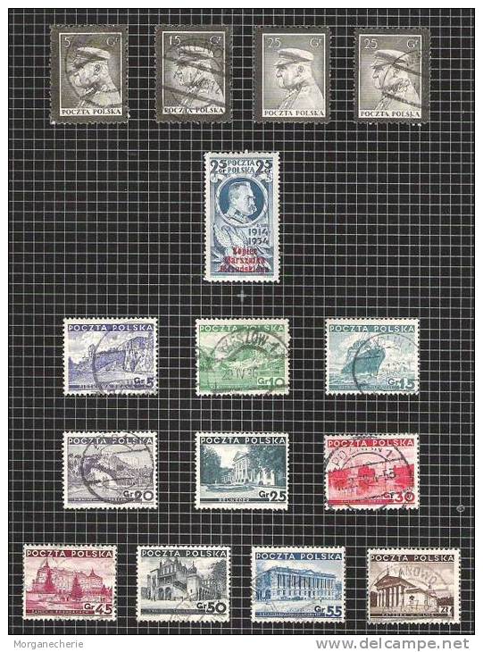 POLSKA, 1928-1939 LOT  @  ET * - Nuevos