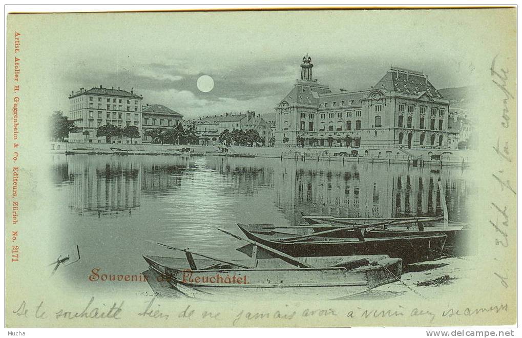 Souvenir De Neuchâtel En 1899 - Neuchâtel