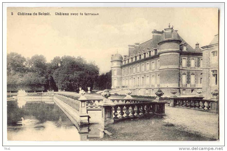 C9806 - Château De Beloeil - Château Avec La Terrasse (N° 5) - Beloeil