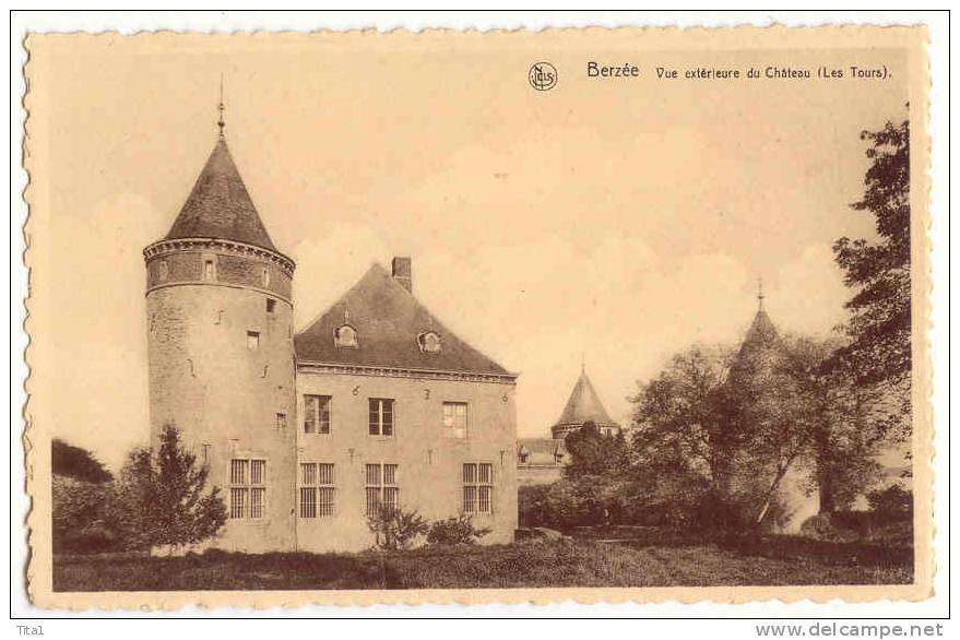 C9860 - Berzée - Vue Extérieur Du Château ( Les Tours) - Walcourt