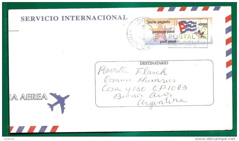 FLAGS - VF CUBA ENTIRE COVER From PINAR DEL RIO To BUENOS AIRES - Covers