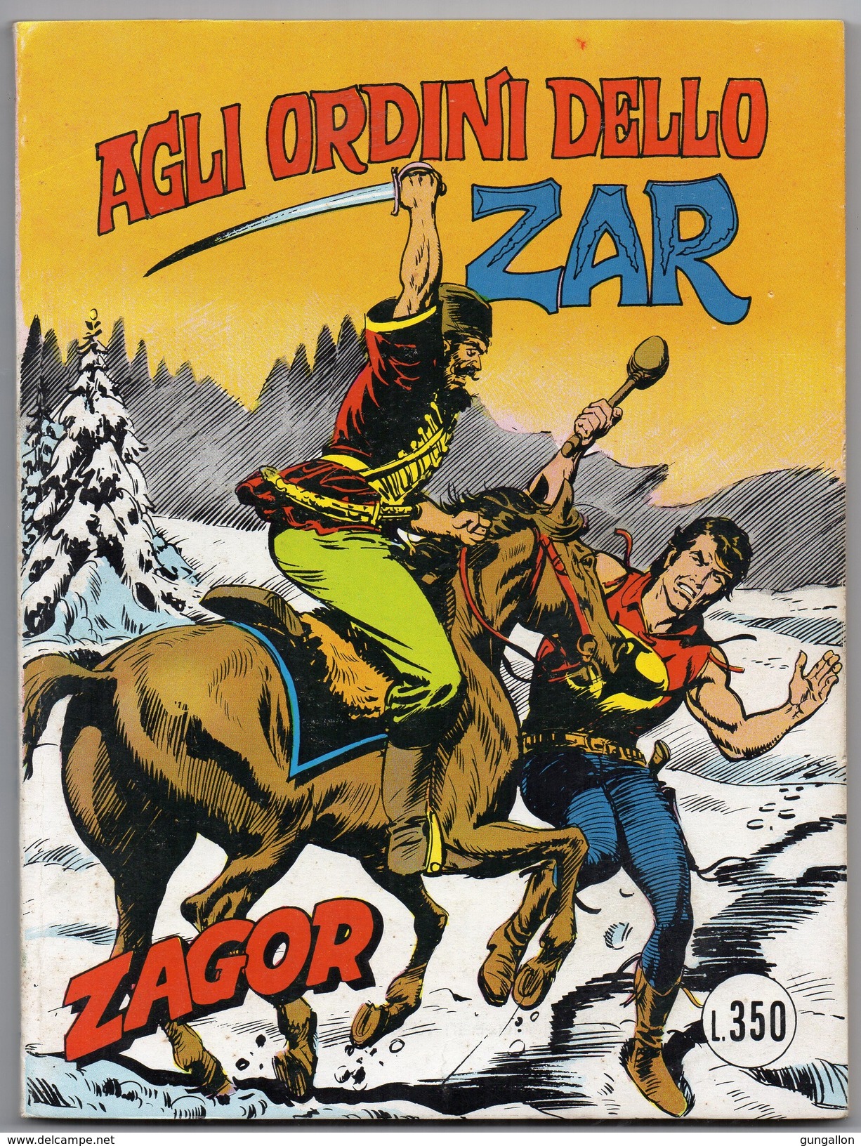 Zagor Zenith (Daim Press 1976) N. 177 - Zagor Zenith