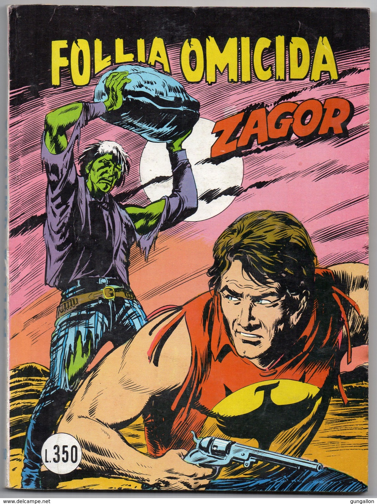 Zagor Zenith (Daim Press 1976) N. 180 - Zagor Zenith