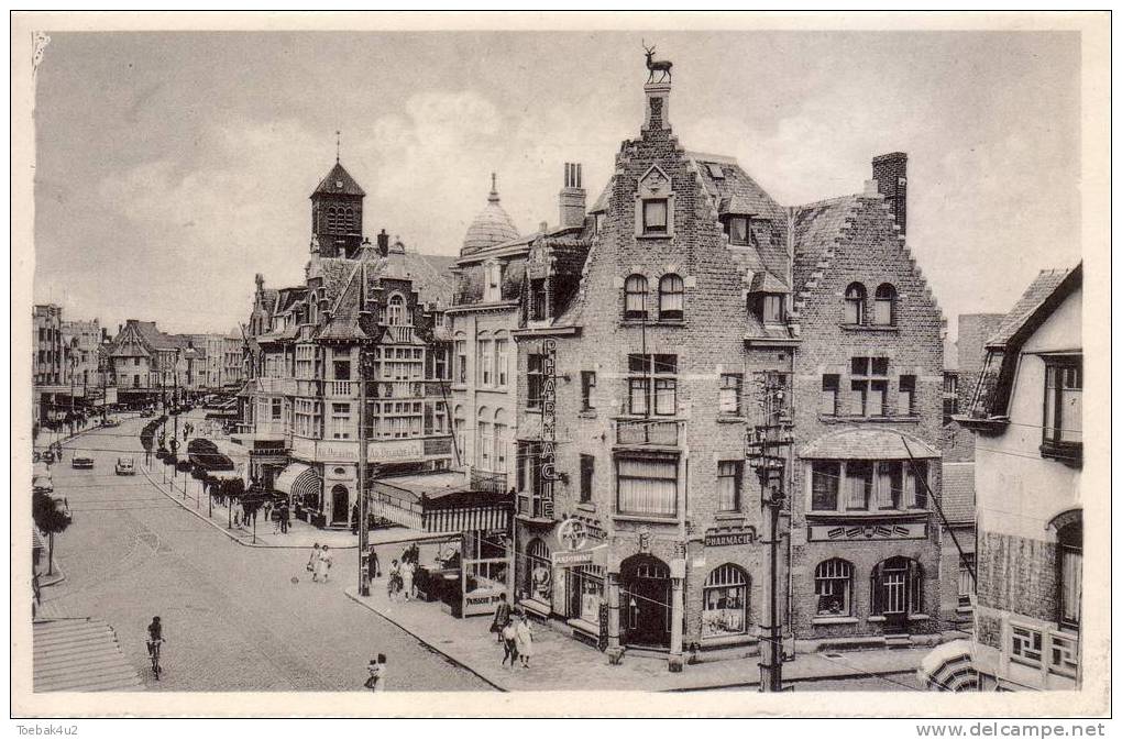 De Panne  -  Zeelaan  -  Avenue De La Mer - De Panne