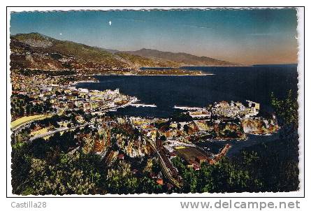 Cpsm MONACO - Vue D'ensemble - Mehransichten, Panoramakarten