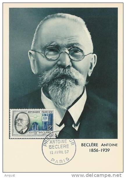 Carte Maximum,Maxi Cards,Béclère Antoine - 1950-1959