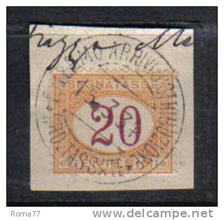 SS506 - REGNO ,  Segnatasse Il 20 Cent Su Frammentino - Postage Due