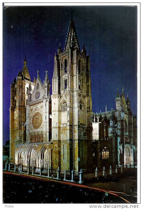 LEON Catedral - Cathédrale - León