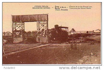 CPA.  CONGO BELGE.  Chemin De Fer Des Grands Lacs.    1930/35. - Museums