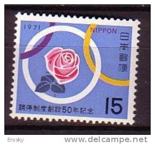 J3177 - JAPON JAPAN Yv N°1021 ** - Unused Stamps