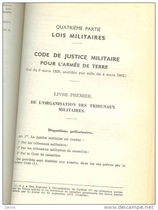 Codes Francais Nouveau Recueil à L Usage De La Gendarmerie - Police & Gendarmerie