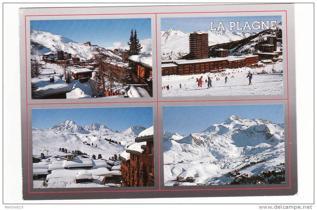 73-Massif De La Grande Plagne-Station Olympique-multivues-voyagé1993 - Other & Unclassified