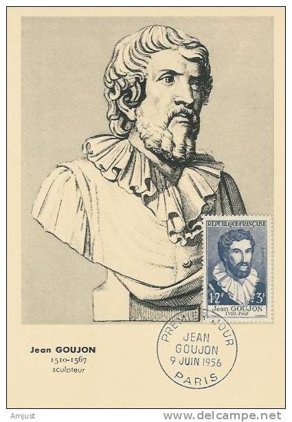 Carte Maximum,Maxi Cards, Jean Goujon - 1950-1959