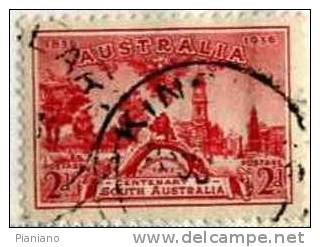 PIA - AUSTRALIA  - 1936 : 100° Della Colonia Dell' Australia Del Sud - (Yv 107) - Oblitérés